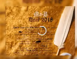 Ma B - Dear 2018 (Driemanskap)